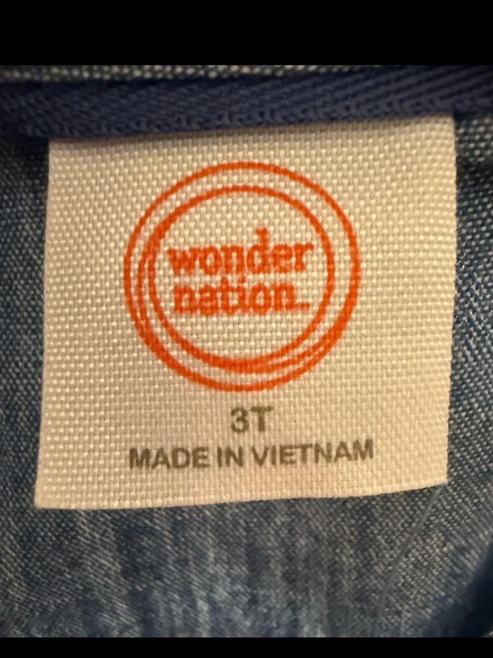 Wonder Nation Toddler Girl Cotton Dress with Flutter Sleeves